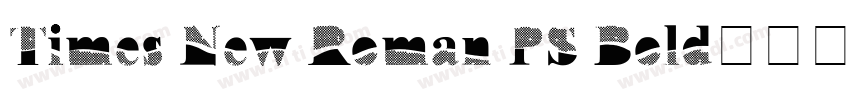Times New Roman PS Bold字体下载字体转换